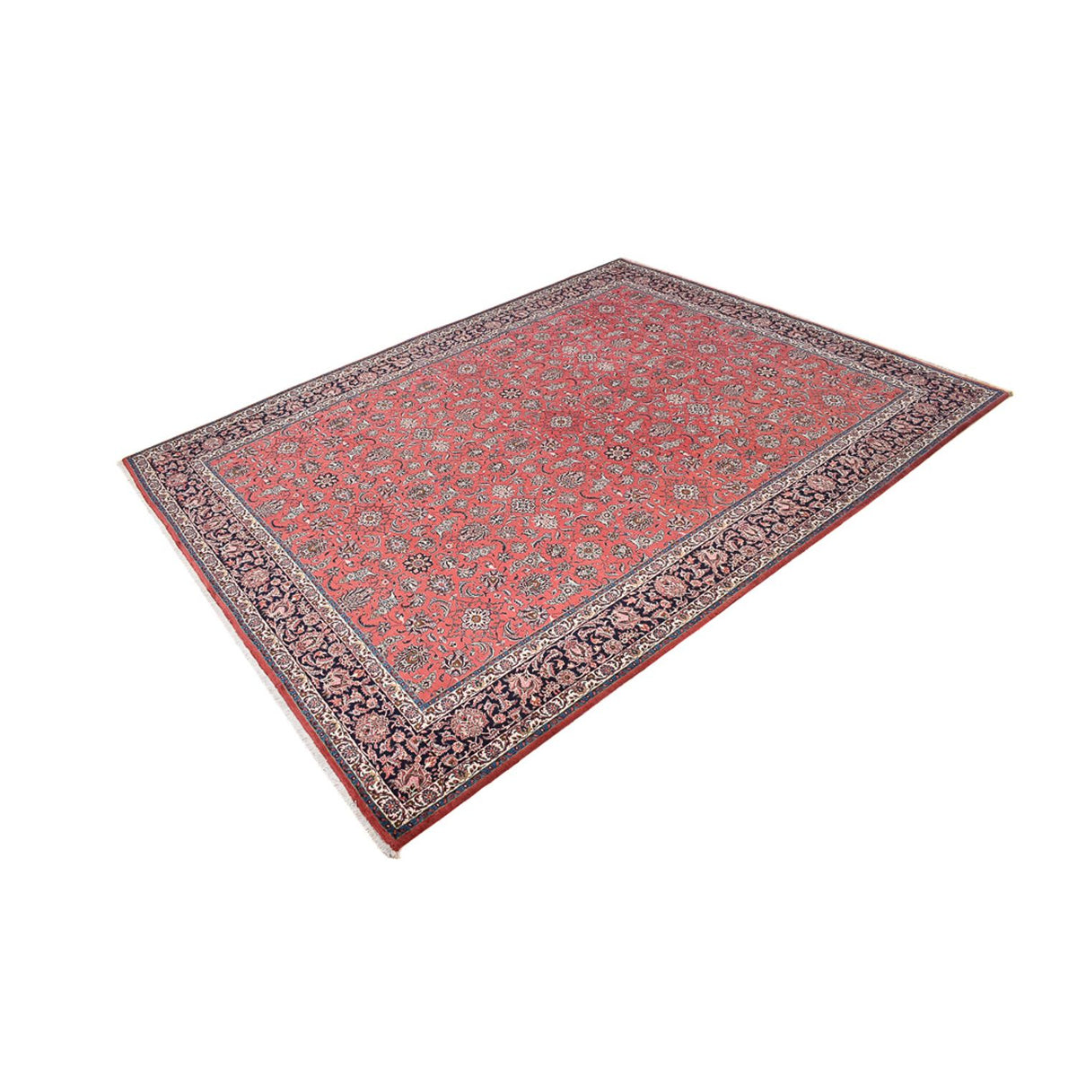 Alfombra persa - Bidjar - 390 x 303 cm - rojo