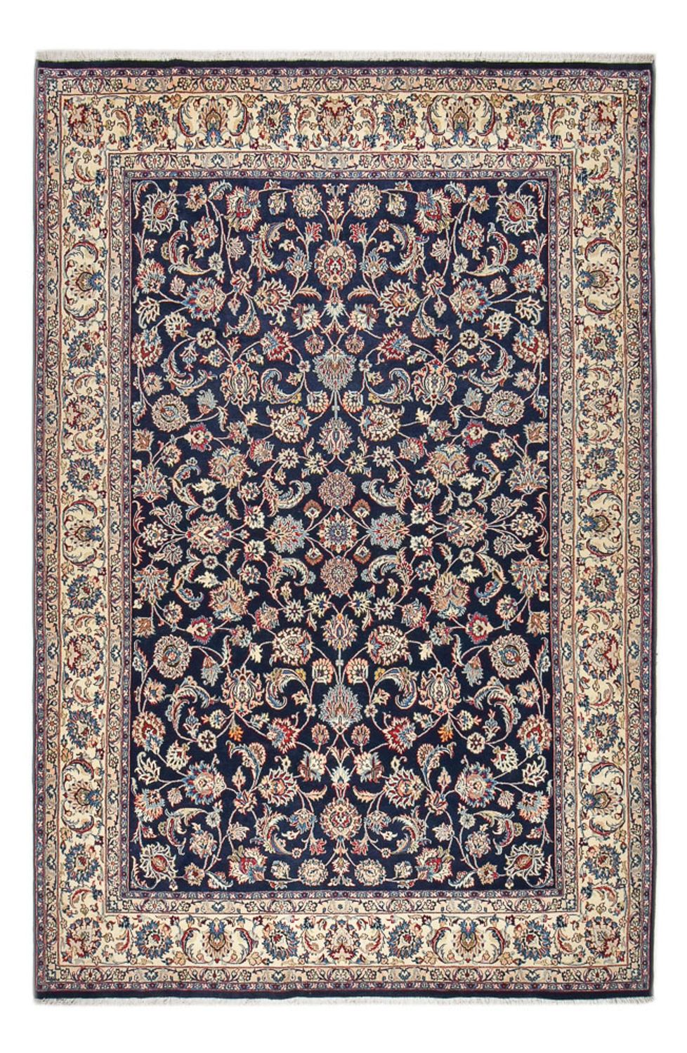 Alfombra persa - Clásica - 367 x 241 cm - azul oscuro