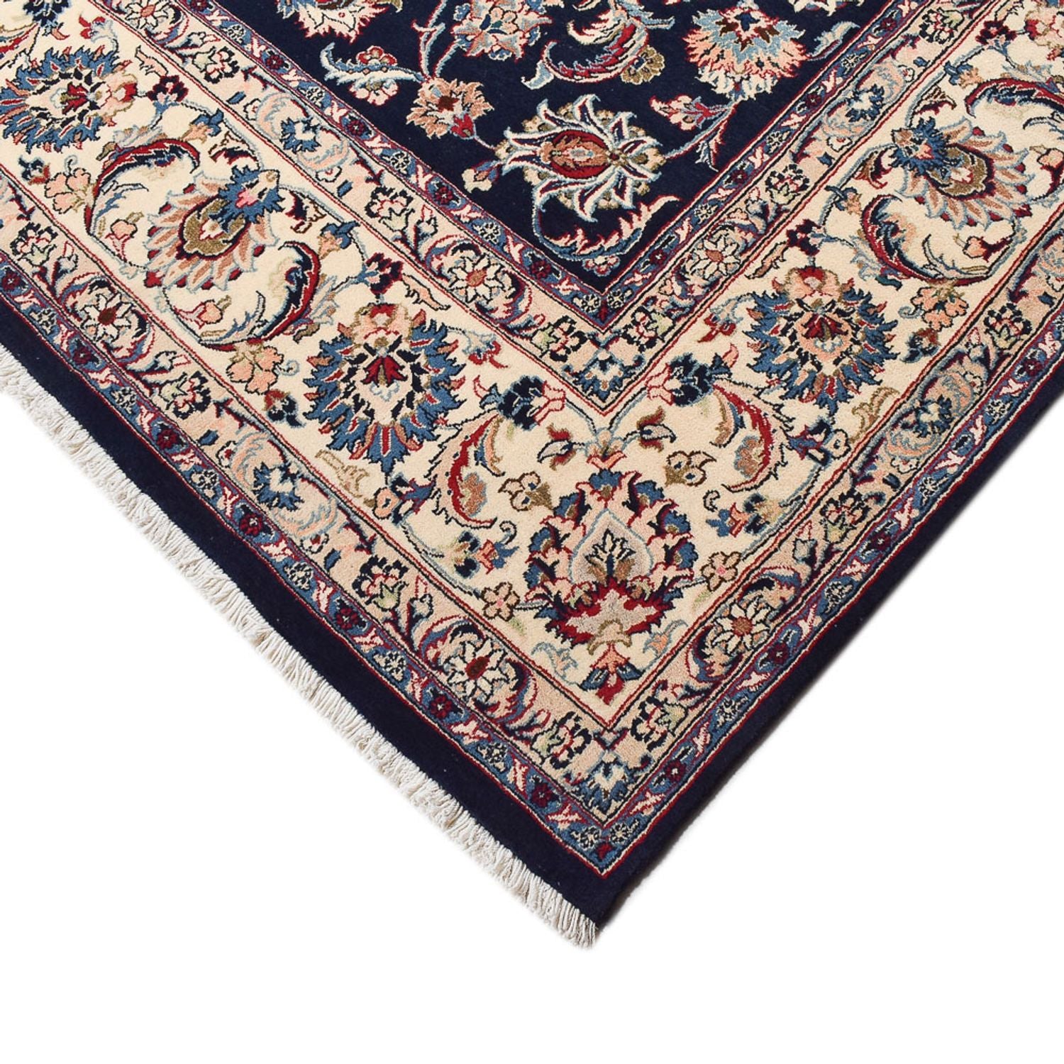 Alfombra persa - Clásica - 367 x 241 cm - azul oscuro