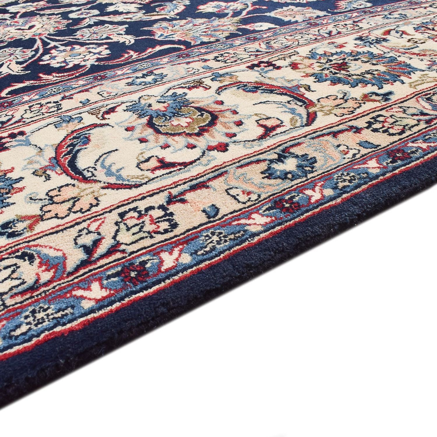 Alfombra persa - Clásica - 367 x 241 cm - azul oscuro
