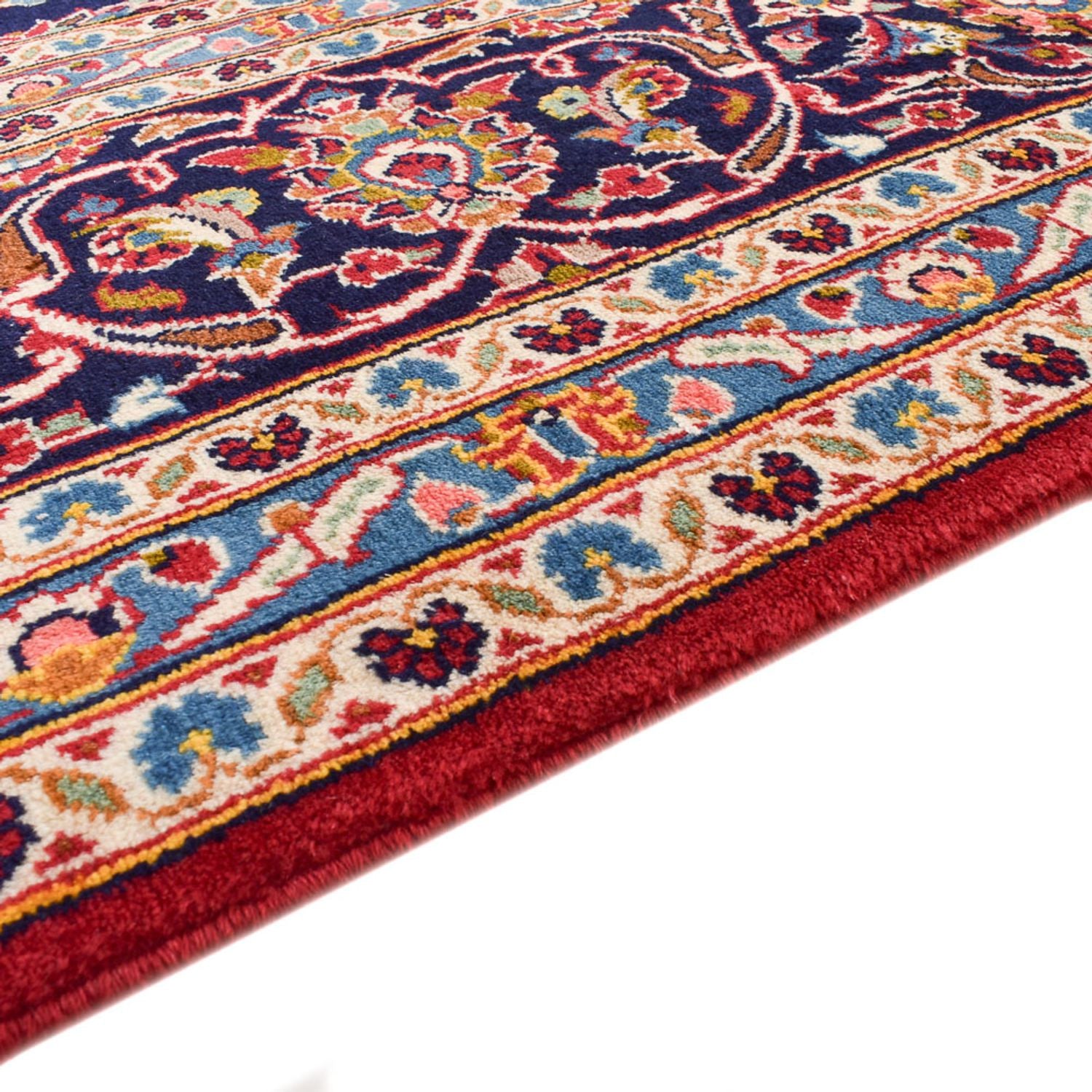 Alfombra persa - Keshan - 402 x 248 cm - rojo