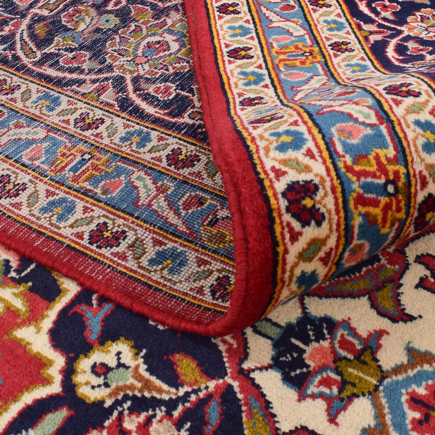 Alfombra persa - Keshan - 402 x 248 cm - rojo