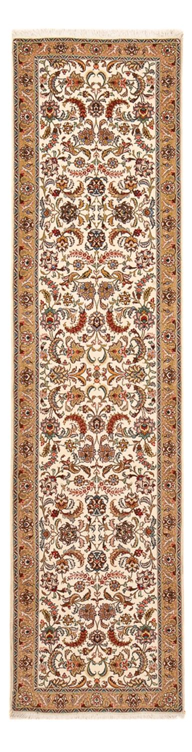 Alfombra de pasillo Alfombra Persa - Tabriz - Prima - 307 x 79 cm - caramelo