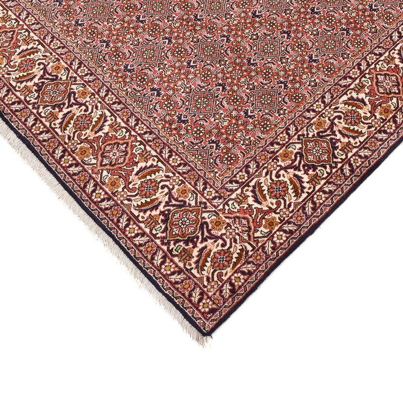 Alfombra de pasillo Alfombra persa - Bidjar - 398 x 202 cm - óxido