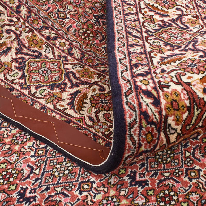 Alfombra de pasillo Alfombra persa - Bidjar - 398 x 202 cm - óxido