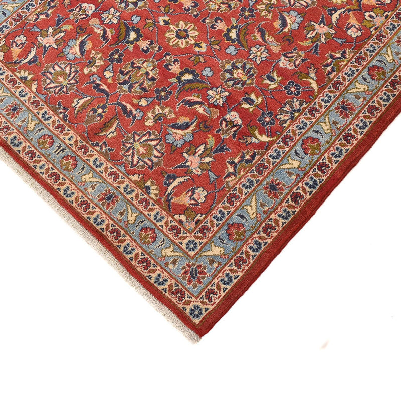 Alfombra de pasillo Alfombra persa - Keshan - 392 x 110 cm - rojo