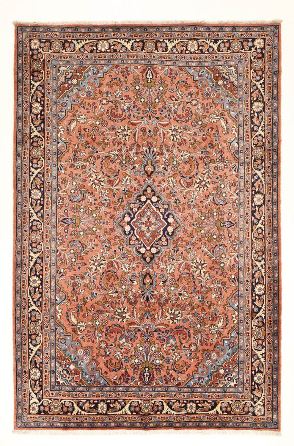 Alfombra persa - Nómada - 310 x 208 cm - rojo claro