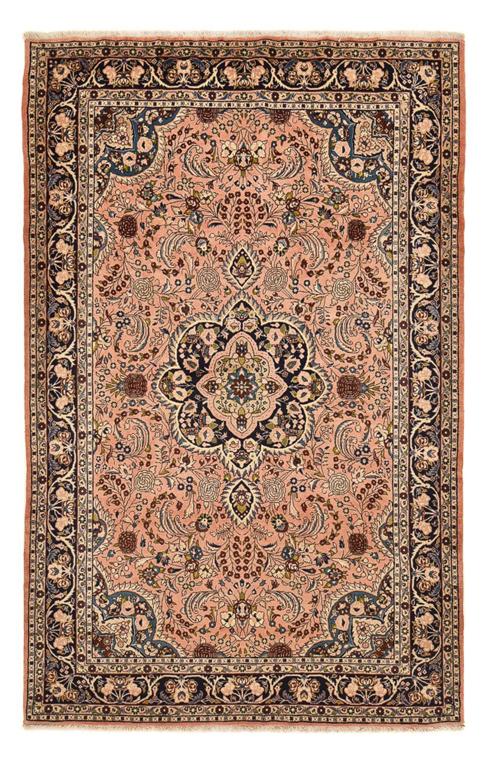 Alfombra persa - Nómada - 321 x 210 cm - rosa
