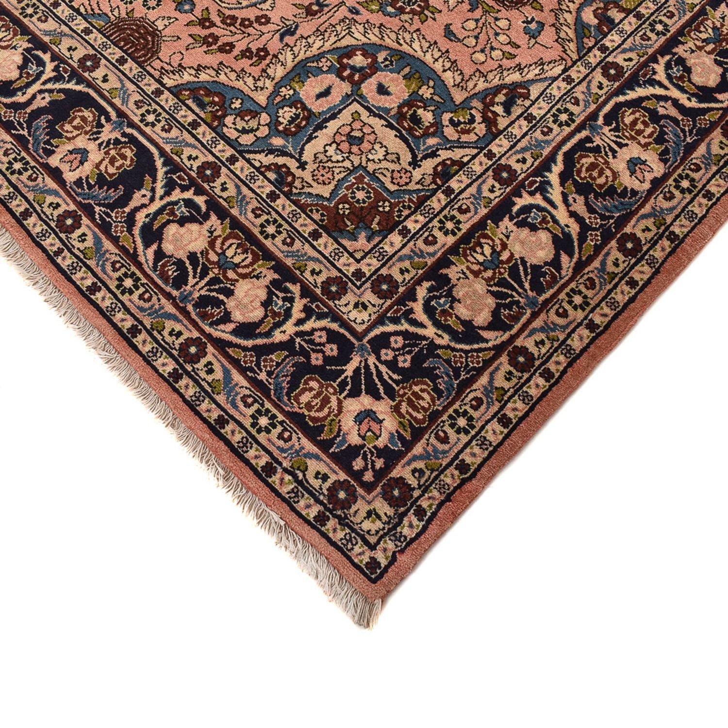 Alfombra persa - Nómada - 321 x 210 cm - rosa