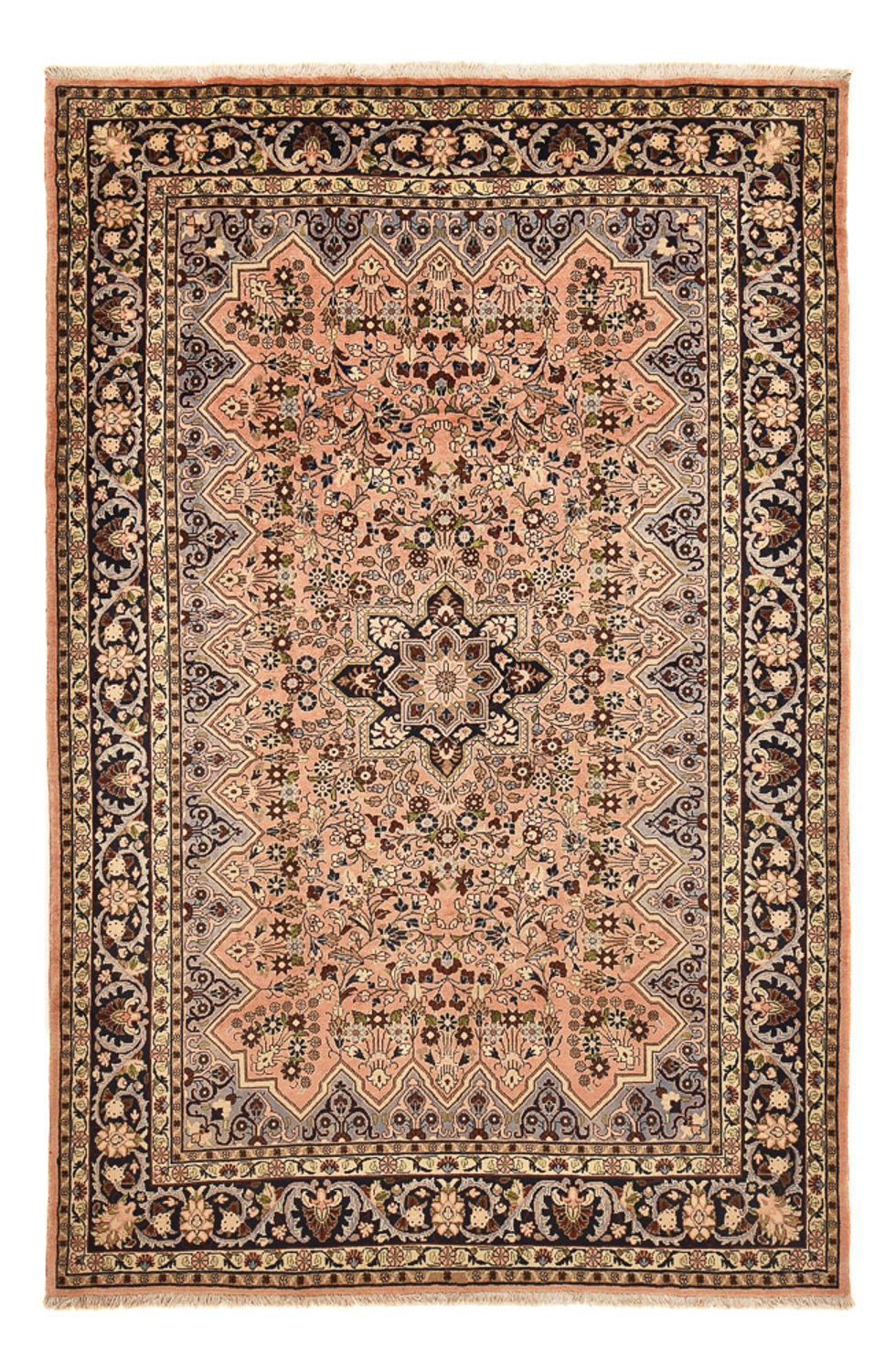 Alfombra persa - Nómada - 312 x 212 cm - rosa