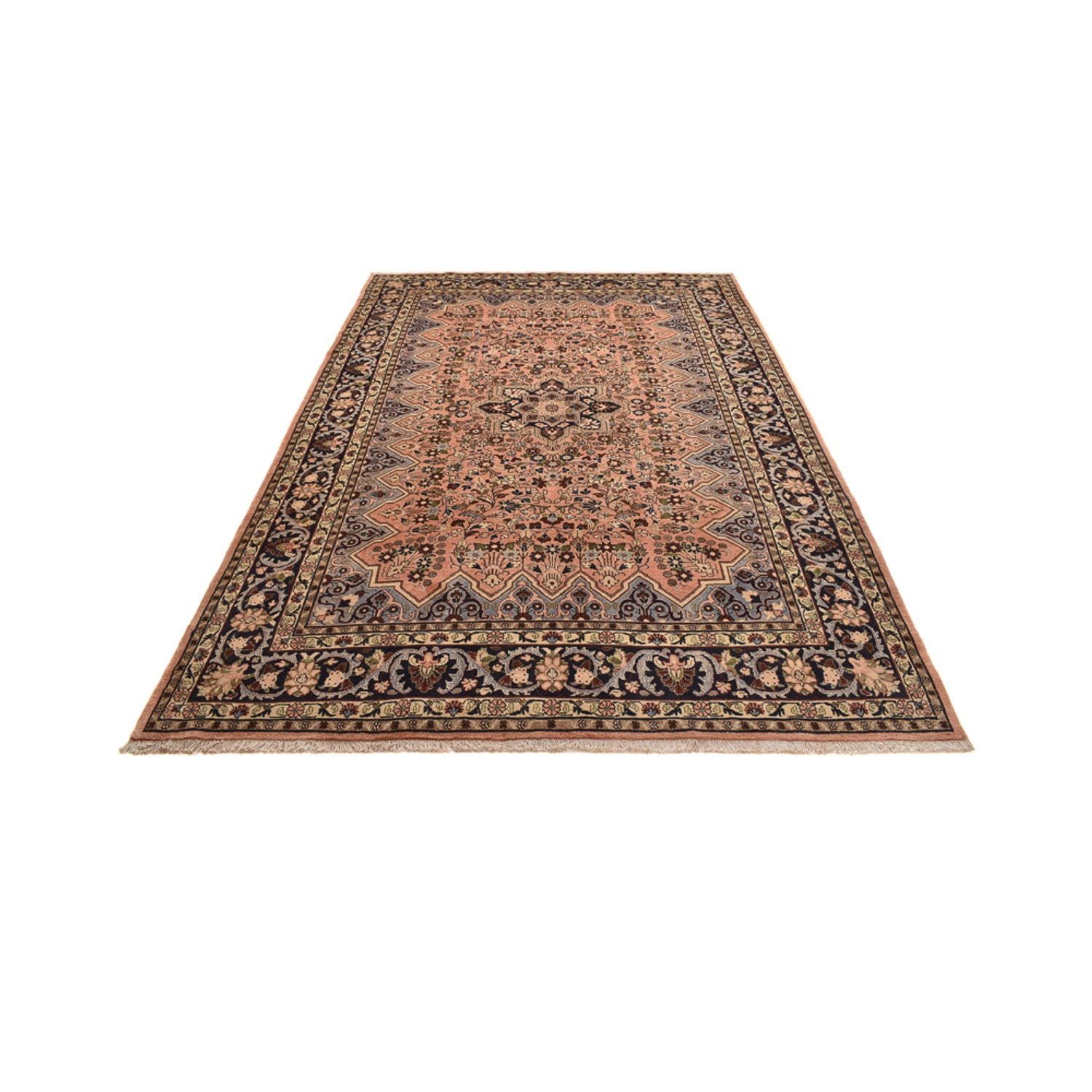 Alfombra persa - Nómada - 312 x 212 cm - rosa