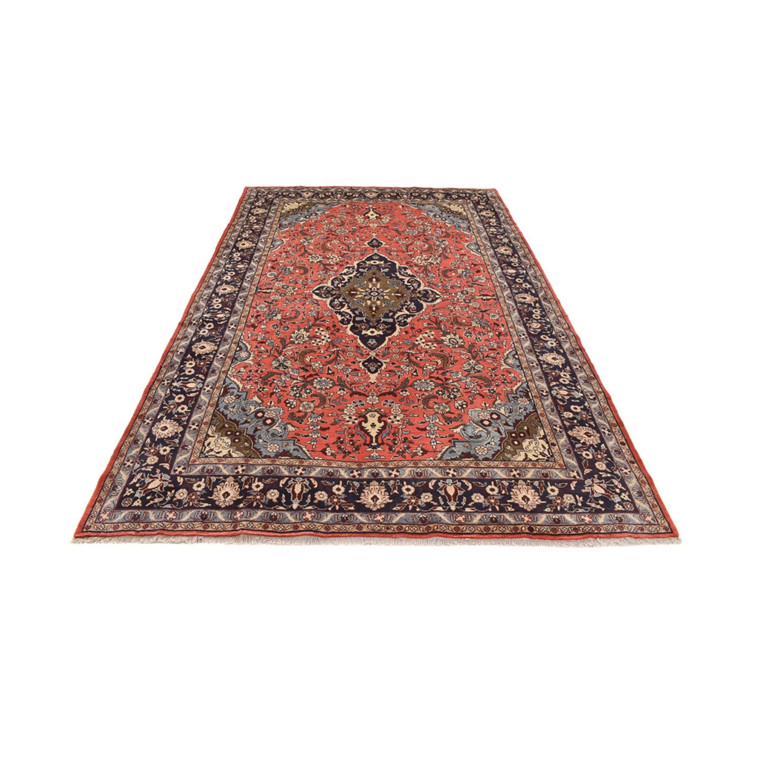 Alfombra persa - Nómada - 300 x 198 cm - rojo claro