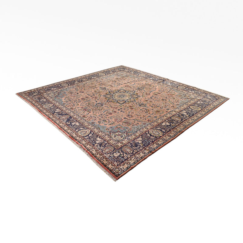 Alfombra persa - Nómada cuadrado  - 308 x 305 cm - salmón