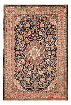 Alfombra persa - Nómada - 314 x 215 cm - azul oscuro