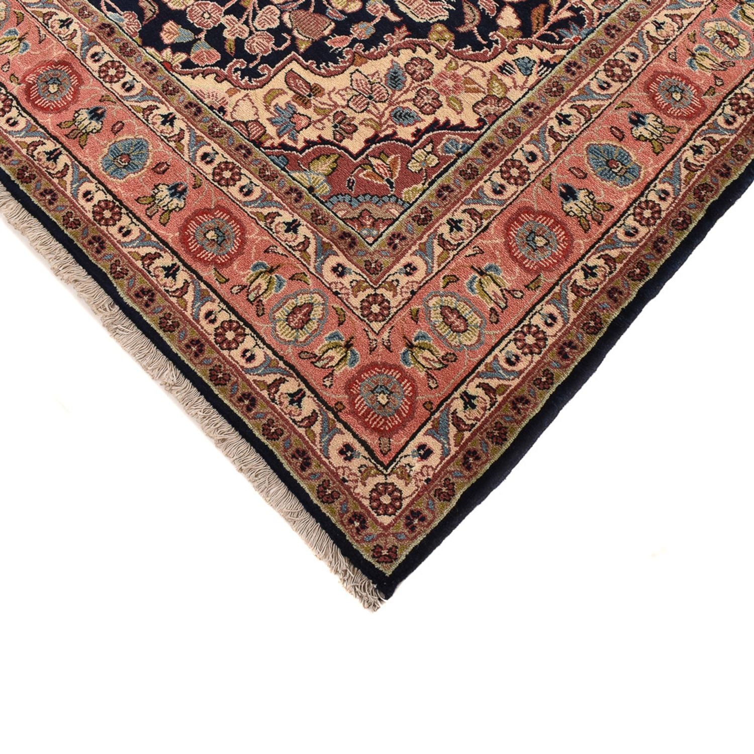 Alfombra persa - Nómada - 314 x 215 cm - azul oscuro
