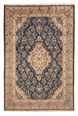 Alfombra persa - Nómada - 297 x 205 cm - azul oscuro