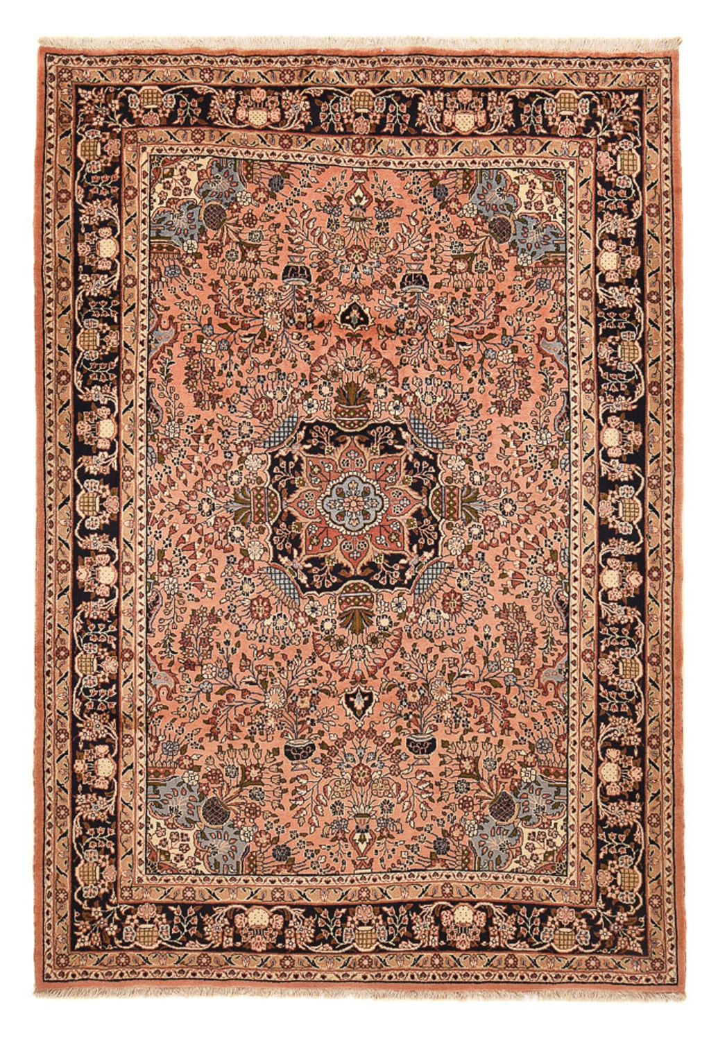 Alfombra persa - Nómada - 294 x 210 cm - rojo claro