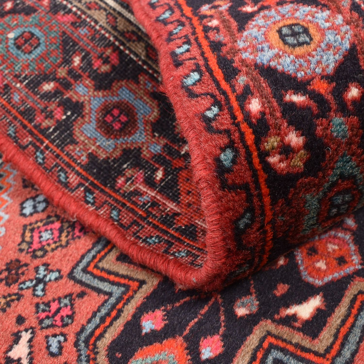 Alfombra persa - Nómada - 129 x 80 cm - rojo claro