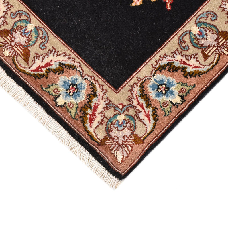 Alfombra Persa - Tabriz - Real - 76 x 52 cm - azul oscuro