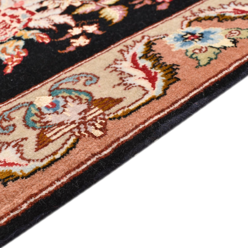 Alfombra Persa - Tabriz - Real - 76 x 52 cm - azul oscuro