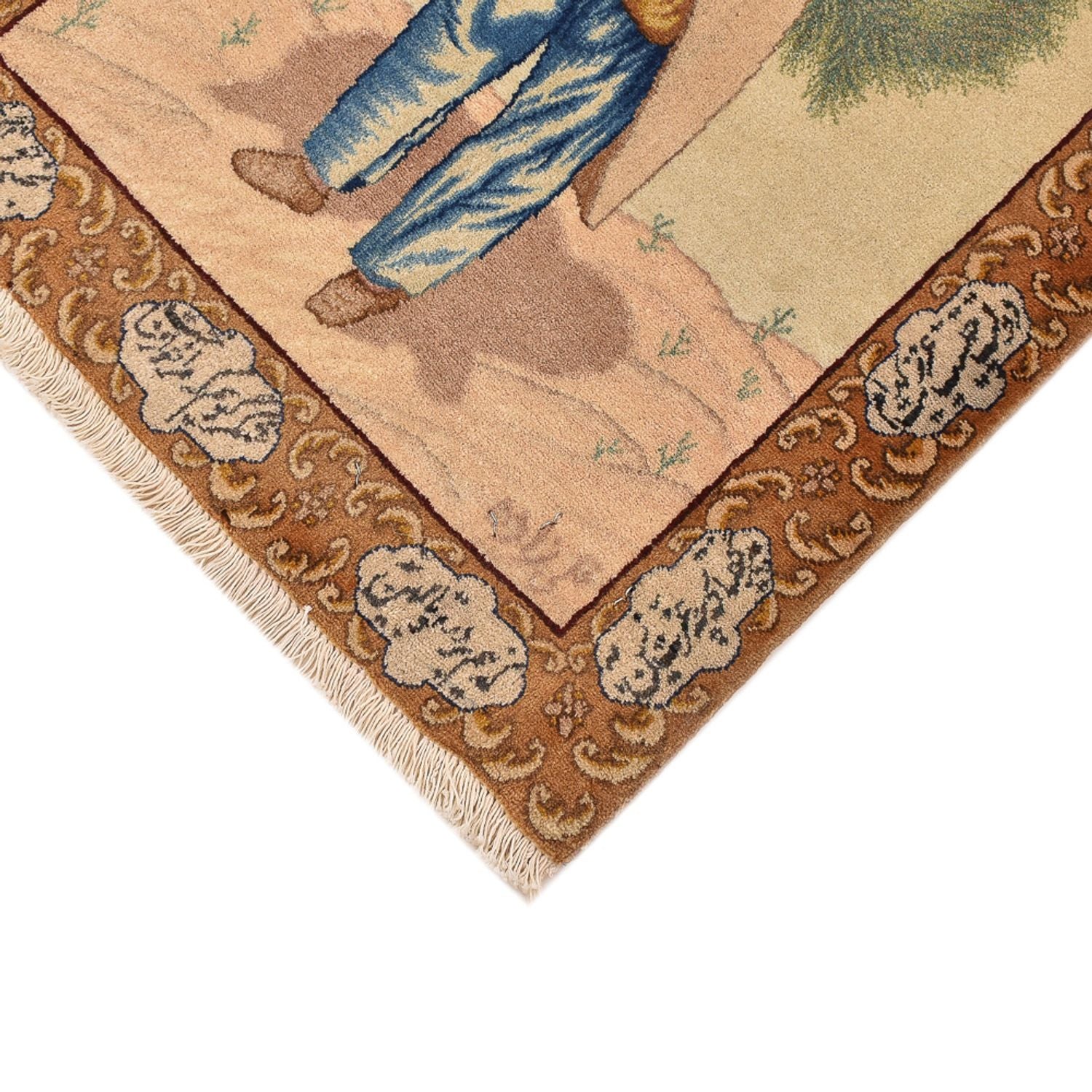 Alfombra Persa - Tabriz - Real - 73 x 56 cm - multicolor
