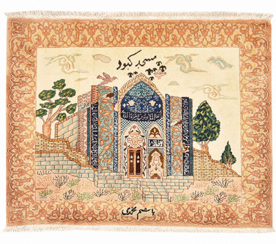 Tabriz - 50 Raj Alfombra 72x83cm - Alfombra persa