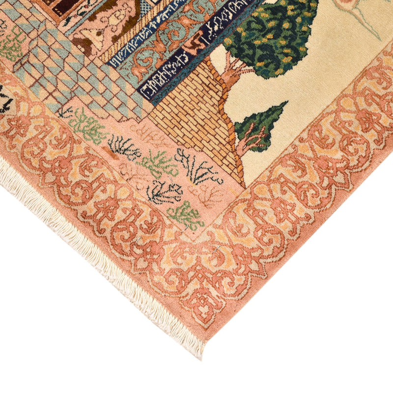 Alfombra Persa - Tabriz - Real - 83 x 72 cm - multicolor