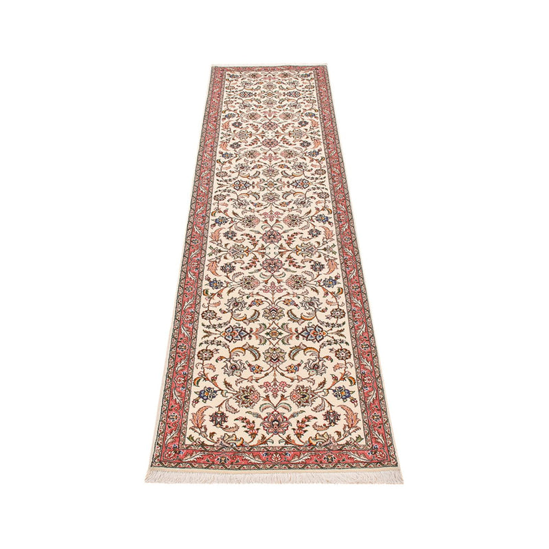 Alfombra de pasillo Alfombra Persa - Tabriz - Real - 295 x 72 cm - arena
