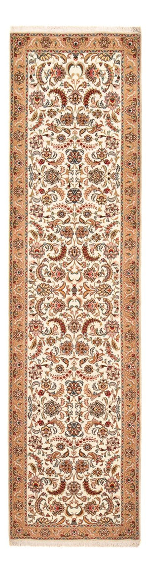 Alfombra de pasillo Alfombra Persa - Tabriz - Prima - 320 x 83 cm - caramelo