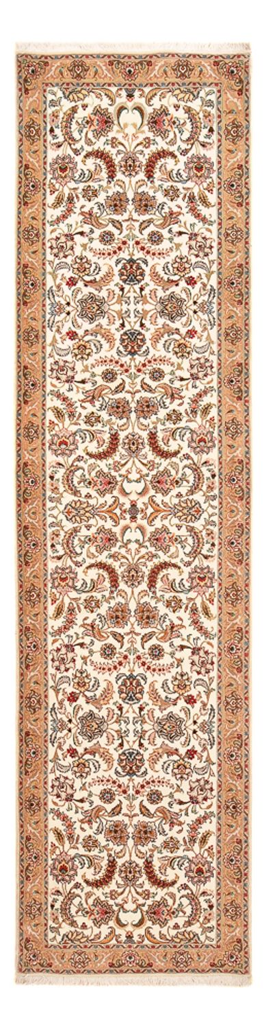 Alfombra de pasillo Alfombra Persa - Tabriz - Prima - 320 x 77 cm - caramelo
