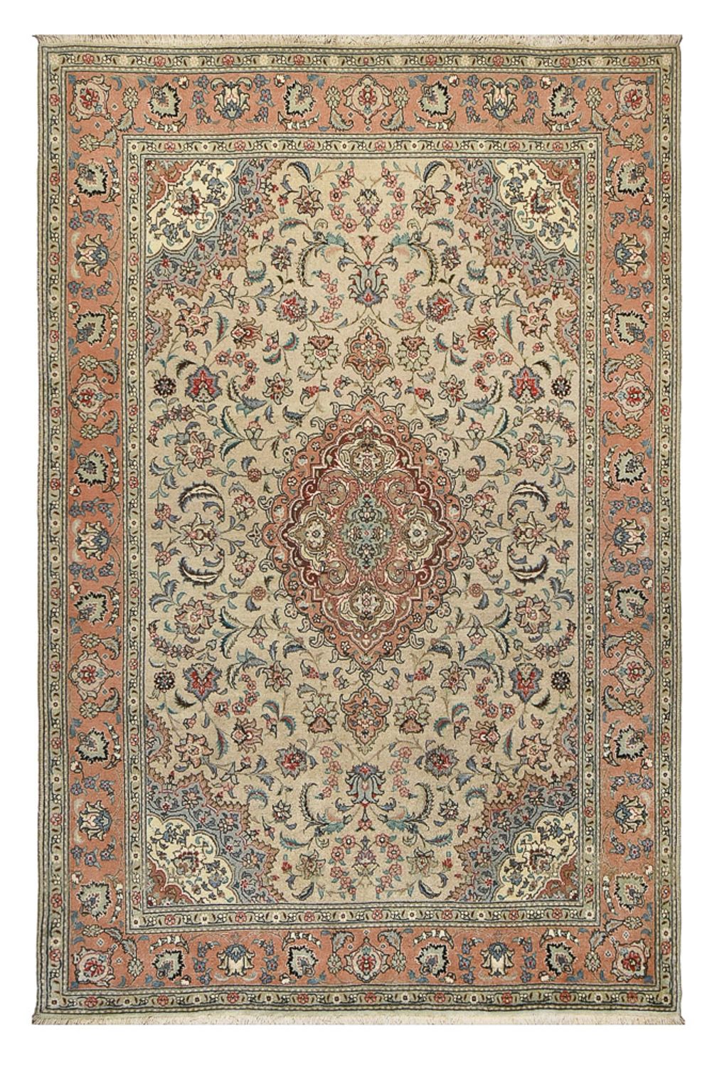 Alfombra Persa - Tabriz - Real - 290 x 194 cm - arena