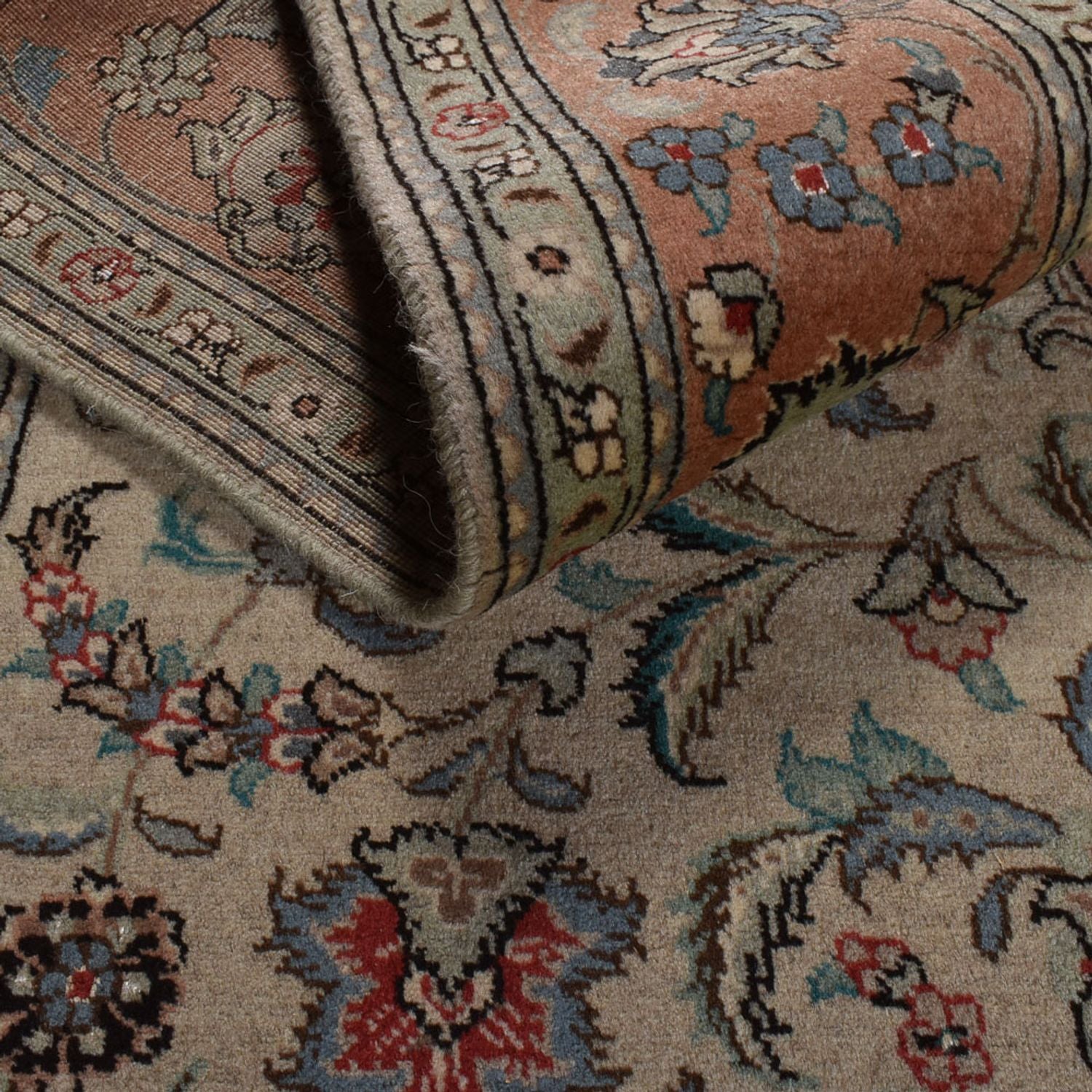 Alfombra Persa - Tabriz - Real - 290 x 194 cm - arena