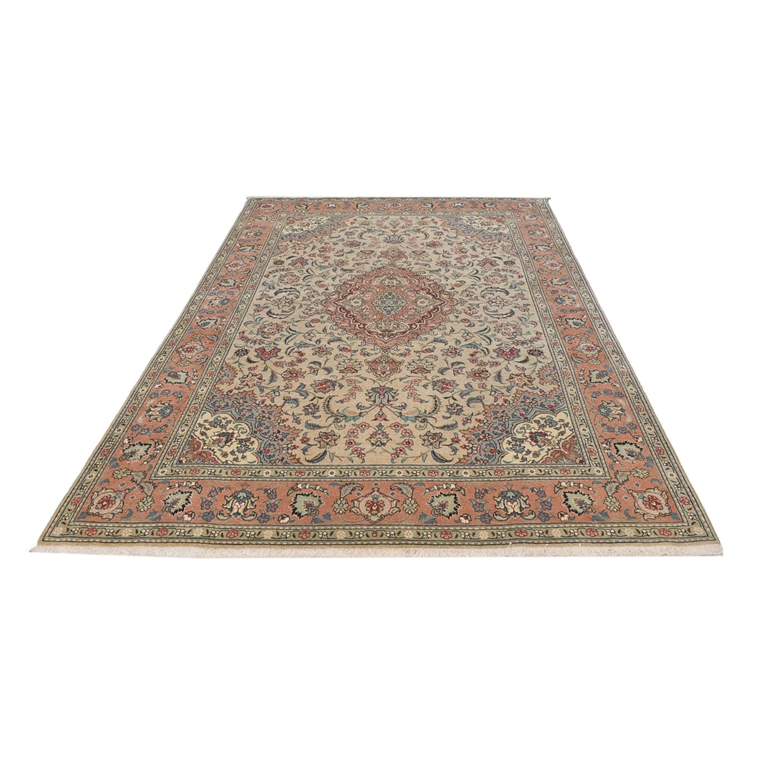 Alfombra Persa - Tabriz - Real - 290 x 194 cm - arena