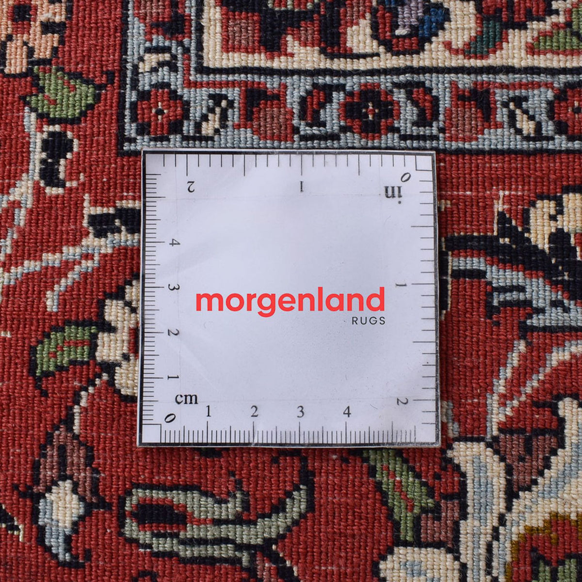 Alfombra persa - Bidjar - 350 x 258 cm - azul oscuro