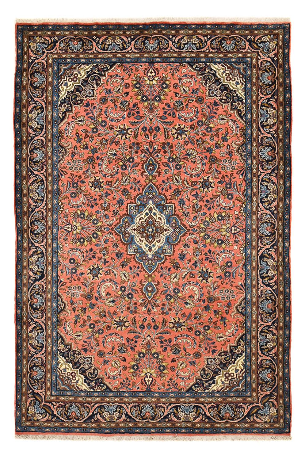 Alfombra persa - Nómada - 297 x 210 cm - rojo claro