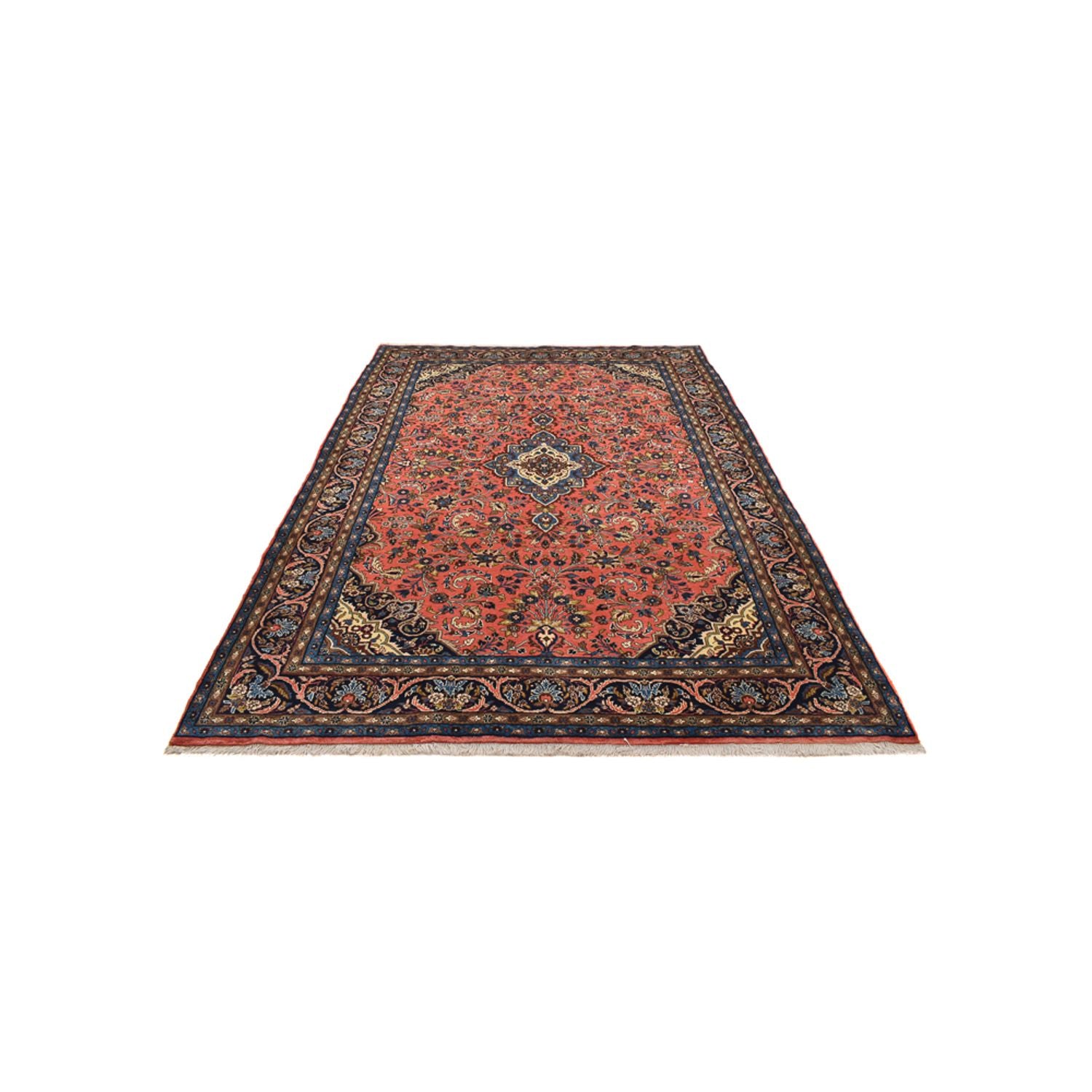 Alfombra persa - Nómada - 297 x 210 cm - rojo claro