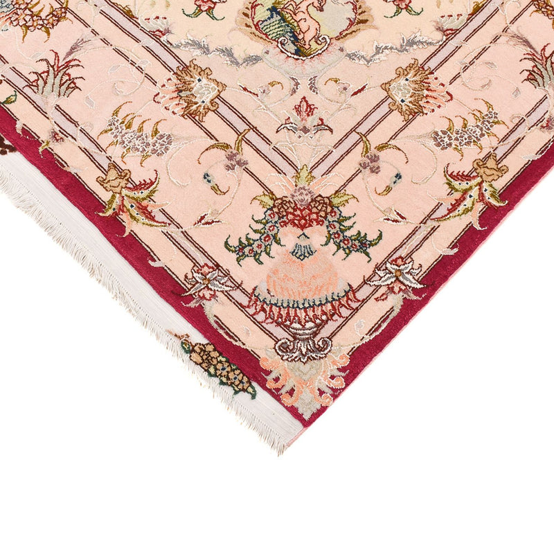 Alfombra Persa - Tabriz - Real - 210 x 154 cm - rojo