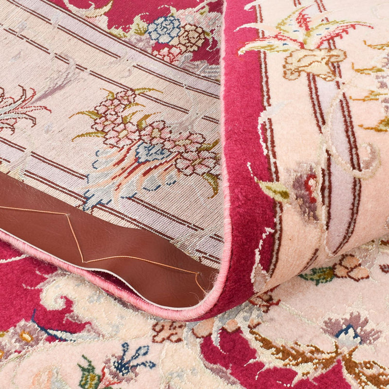Alfombra Persa - Tabriz - Real - 210 x 154 cm - rojo