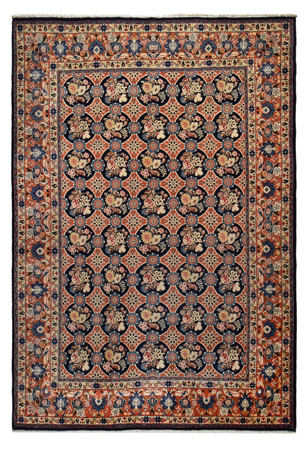 Alfombra persa - Nómada - 312 x 218 cm - óxido