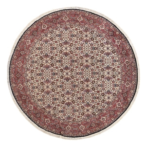 Alfombra persa - Bidjar redondo  - 250 x 250 cm - óxido