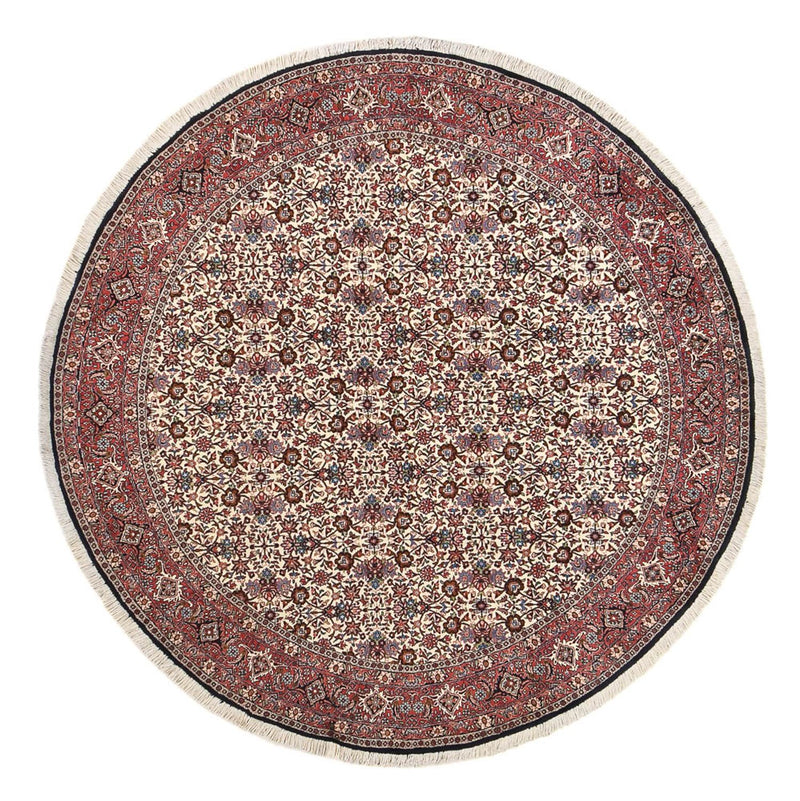Alfombra persa - Bidjar redondo  - 250 x 250 cm - óxido