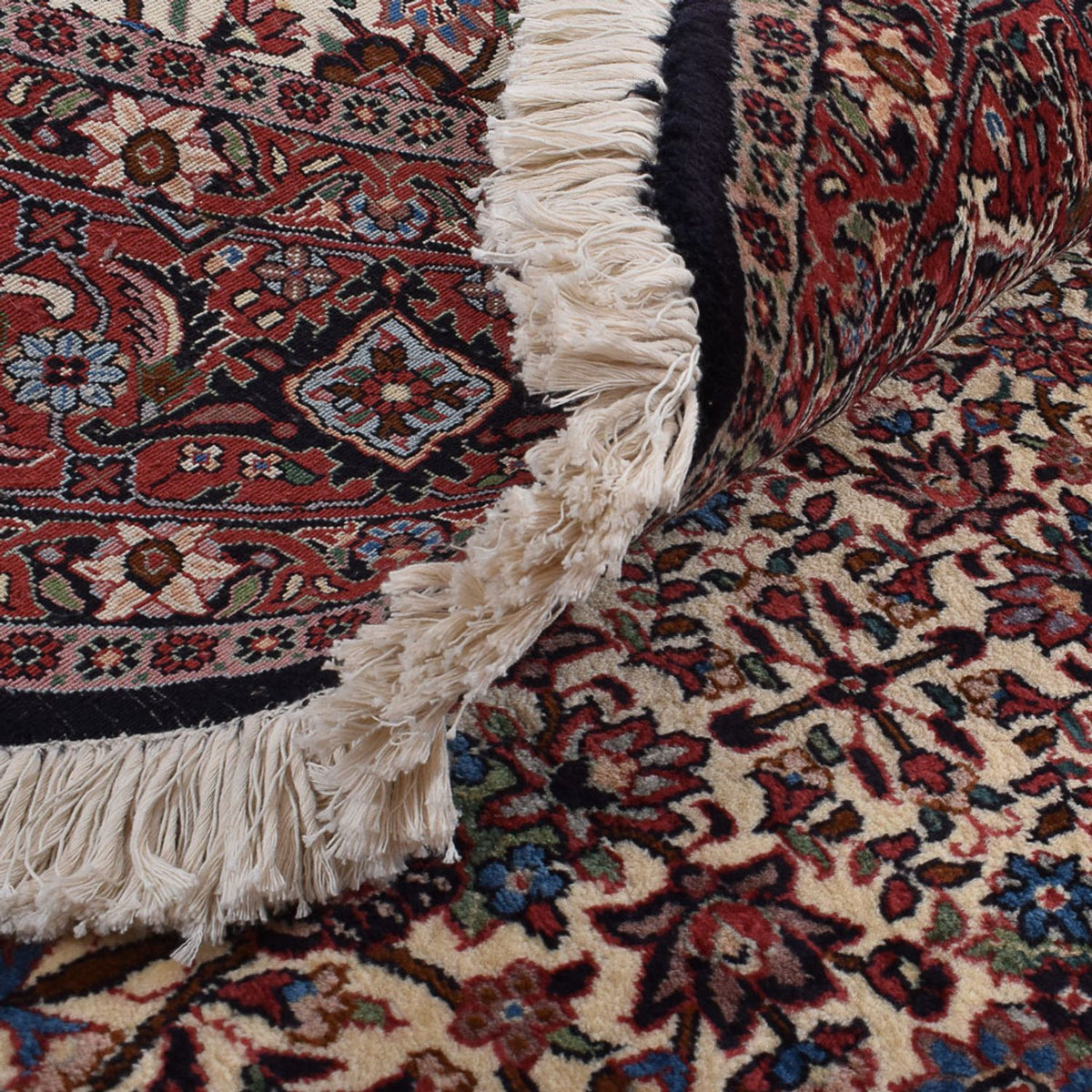 Alfombra persa - Bidjar redondo  - 250 x 250 cm - óxido