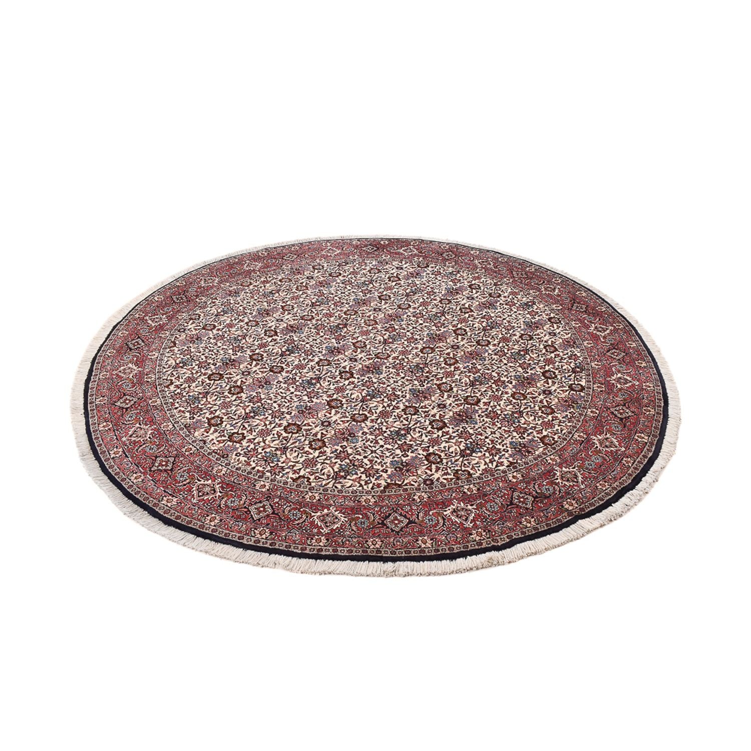 Alfombra persa - Bidjar redondo  - 250 x 250 cm - óxido