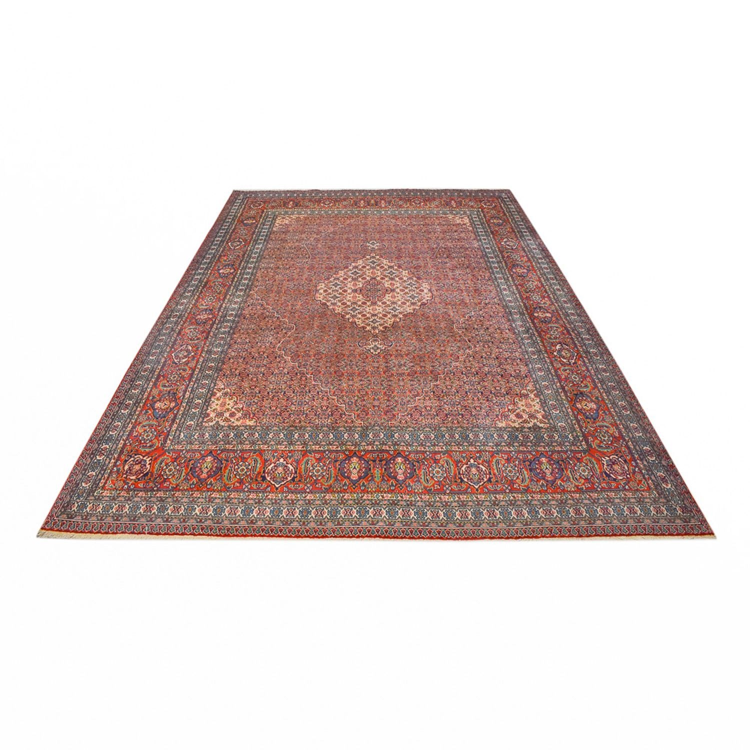 Alfombra persa - Tabriz - 373 x 258 cm - óxido