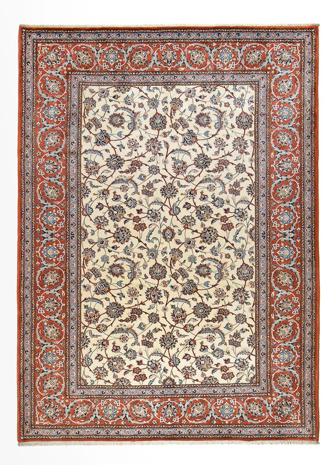 Alfombra persa - Clásica - 355 x 254 cm - crema