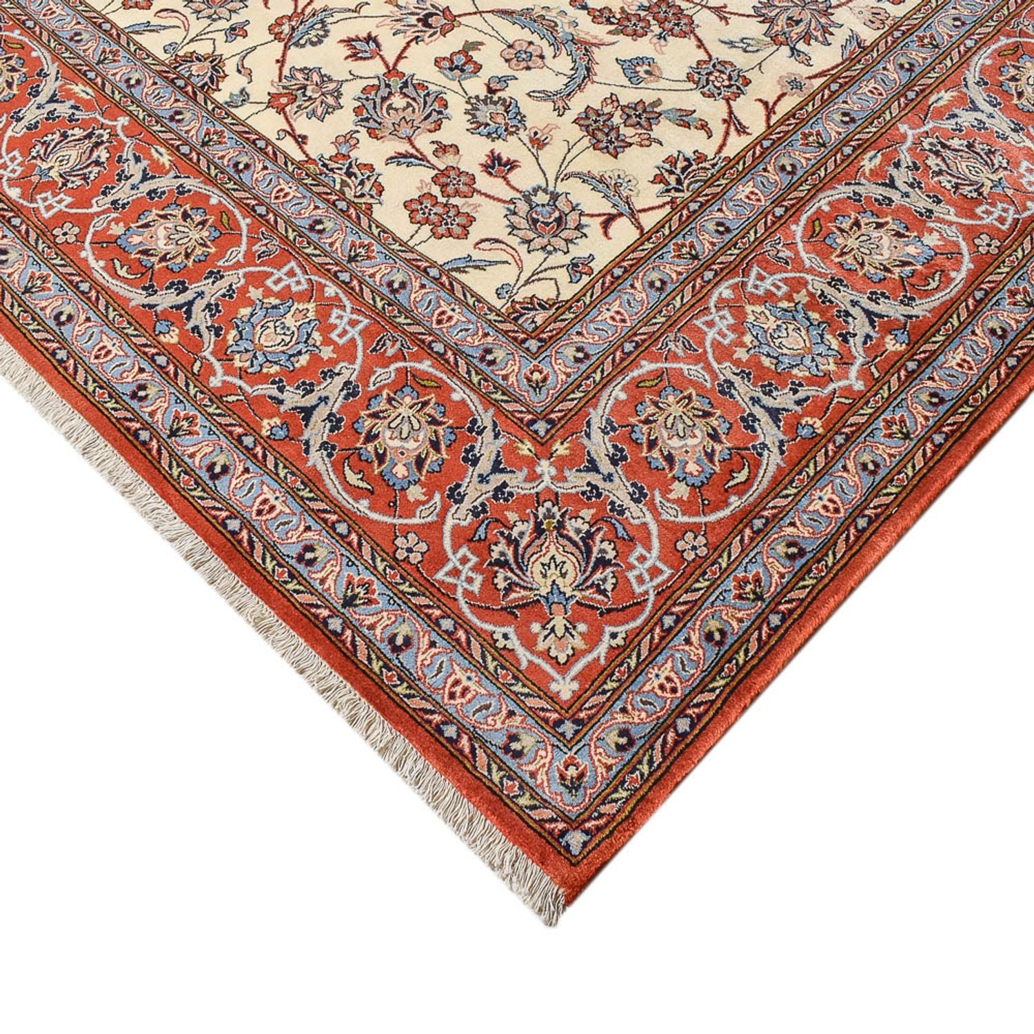 Alfombra persa - Clásica - 355 x 254 cm - crema