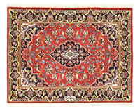 Alfombra persa - Keshan - 100 x 70 cm - rojo