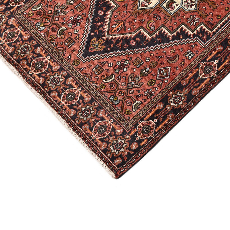 Alfombra persa - Nómada - 124 x 74 cm - rojo claro
