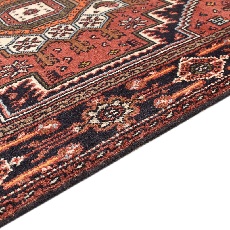 Alfombra persa - Nómada - 124 x 74 cm - rojo claro