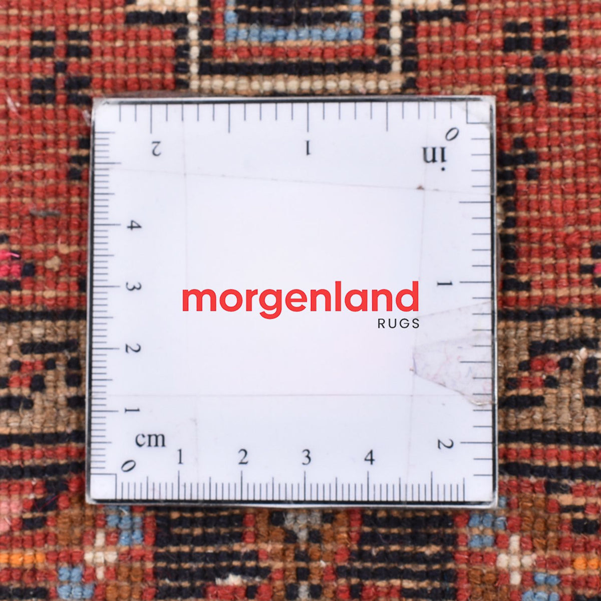 Alfombra persa - Nómada - 124 x 74 cm - rojo claro